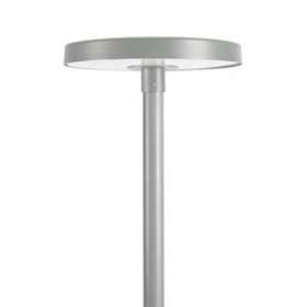 BORG gris alu PMMA satiné mod. LED 32W 4180lm 3000K IP65 pour mât diamètre 60mm|Norlys-NOS6150AL