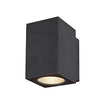 ENOLA, applique extérieure, carré, M, anthracite, LED, 10W, 3000K/4000K, IP65|SLV-DC51003417