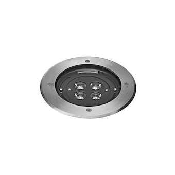 TECNISOL 150 - Enc.Sol Ext. IP67 IK10, rond, inox, LED 12W 10DEG 4000K 850lm|Aric-ARI50665