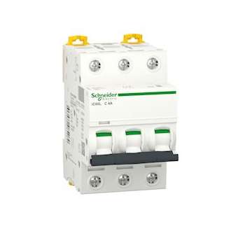Acti9, iC60L disjoncteur 3P 4A courbe C|Schneider Electric-SCHA9F94304