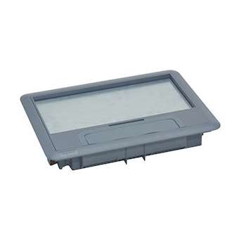 Couvercle plastique pour boite de sol version standard 8 modules ou 12 modules|Legrand-LEG088000