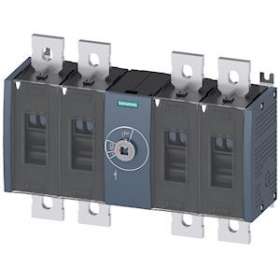 Int Sec 800A, TAILLE 4, 4 POLES Cde Front MEDIANE App de base S|Siemens Industries et Infrastructures-SIE3KD4840-0QE20-0