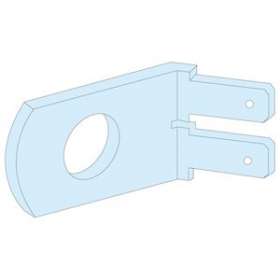 PrismaSeT P Active - Prises de tension 2 clips 6.35 - Perçage M10 - lot de 20|Schneider Electric-SCHLVS04229