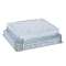 Boîte d'encastrement chape béton auto-ajustable pour boîte de sol 12/18 modules