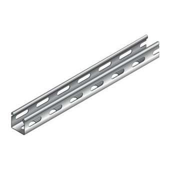 Profilé perforé UPS A540, 48x51x1.20, 3m, GC|Niedax France-NDX015058