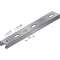 Rail STRUT 41x21x2.50, perforé, longueur 6m, GC