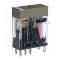 Relais compact, plaque d'identification, 24vca, 2rt, 5a, socle