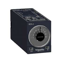 Harmony Time - relais temporisé travail - 0,1s..100h - 12Vcc - 2FO|Schneider Electric-SCHREXL2TMJD