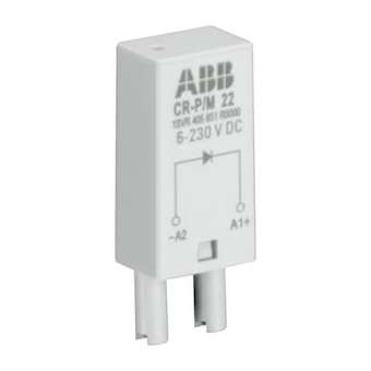 Module débrochable Cr-M LED Verte 6-24VAC/DC|ABB-ABB240565410