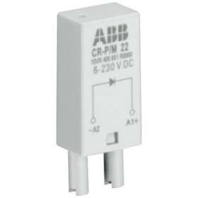 Module débrochable Cr-M LED Verte 6-24VAC/DC|ABB-ABB240565410