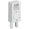 Module débrochable Cr-M LED Rouge 110-230VAC/DC