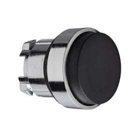 Harmony XB4 - tête bouton pousser-pousser - D22 - dépassant - noir|Schneider Electric-SCHZB4BH2