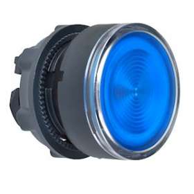 Harmony tête de bouton poussoir lumineux - D22 - pour insertion étiquette - ble|Schneider Electric-SCHZB5AA68