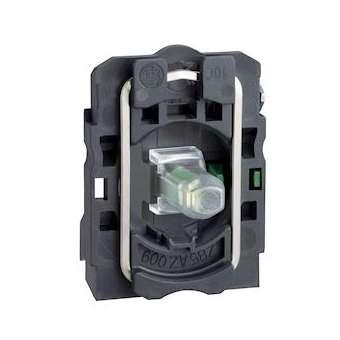 Harmony corps de bouton lumineux - D22 - orange LED intégrée 1F|Schneider Electric-SCHZB5AW0B51