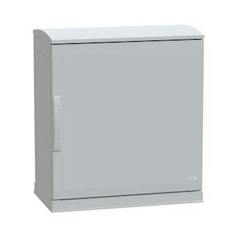 Thalassa PLA - Armoire polyester socle + toit 750x750x420 - IP44 Ral 7035|Schneider Electric-SCHNSYPLAZT774G