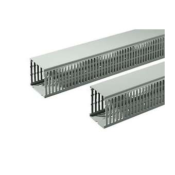 Goulotte de câblage - VX25 - Long 2000mm L50 mm P80mm - inox|Rittal-RIT8800.755