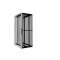 Baie réseaux serveurs avec portes ajourées - VX IT - L800 H2000 P1000mm -42U