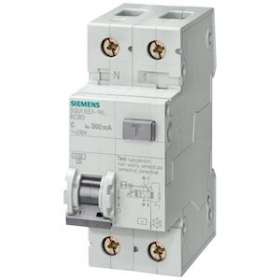 RCBO elm, 4,5 kA, 1P+N, type A, 30 mA, C-car, In: 6 A, Un AC: 2|Siemens Industries et Infrastructures-SIE5SU1353-7KL06