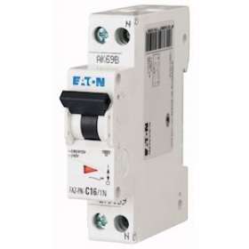 Disjoncteur modulaire, 20A, 1Np, car. C, AC|Eaton industries-EONFAZ-PN-C20-1N