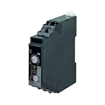 Minuterie, montage sur rail din, 17.5mm, star-delta-retard, 1-120s, 2 x spdt, 5a|Omron electronics-OMRH3DT-G24-240VAC-DC