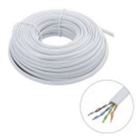 Bobine de câble RJ45 - Cat. 5e - U/UTP - 26 AWG - 100MHz - gaine plate - 25m|Erard-EAD2371