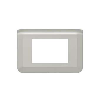 Plaque de finition Mosaic pour 3 modules alu|Legrand-LEG079303L