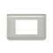 Plaque de finition Mosaic pour 3 modules alu