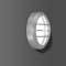 Rounded Midi, 10 W, 280 lm, 840, argent, on/off