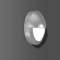 Rounded Midi, 10 W, 180 lm, 840, argent, on/off