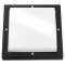 BASSO hublot carré noir LED 14W 3000K classe I IP65 IK10 850DEG