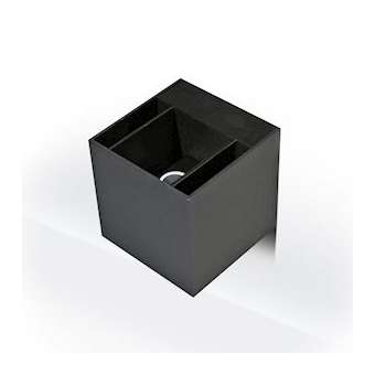 spacecube 100 applique murale noir LED 3000K 7,9W 508lm|Planlicht-AH4740112SW-V3