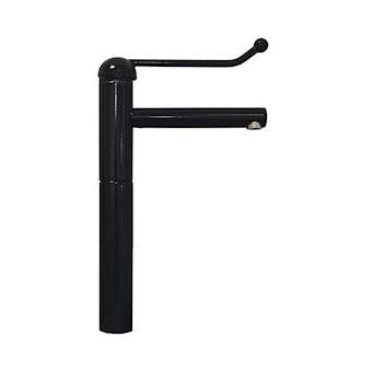 Mitigeur fixe noir bec démontable - saillie 150mm|Sanifirst-SAN76067