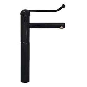 Mitigeur fixe noir bec démontable - saillie 150mm|Sanifirst-SAN76067
