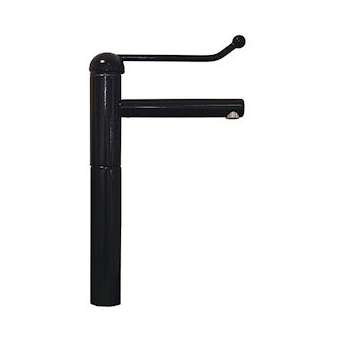 Mitigeur fixe noir bec démontable - saillie 250mm|Sanifirst-SAN76069
