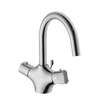 Mitigeur thermostatique de lavabo avec vidage - h 164 mm|Sanifirst-SAN75630