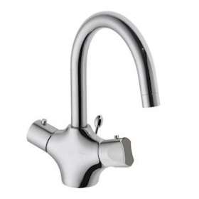 Mitigeur thermostatique de lavabo avec vidage - h 164 mm|Sanifirst-SAN75630