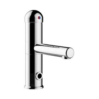 Mitigeur à bec orientable sans vidage h100 s150 Manette boule- Modul'Mix pile|Sanifirst-SAN75163