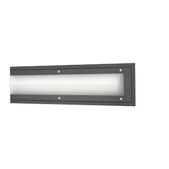 Titan E 2x2 modules LED LLC1300 4000k + Esclave préavis d'extinction - Inox 304L|Securlite-LON63731404