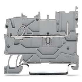 X-COM'S: Borne de base 1C / 1 broche / 1,0 (1,5) mm² / Gris|Wago contact-WAG2020-1201