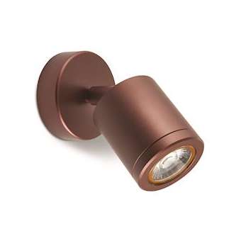 Applique murale WL220 bronze, faisceau de 40DEG, 230V, 2700K, aluminium anodisé|Collingwood-SLHWL220ZWBM27