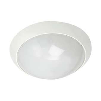 ECON hublot rond D.280mm blanc E27 10W 2700K classe II IP20|Sg lighting-NOL111893