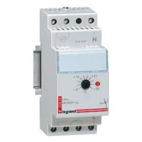 Thermostat modulaire d'ambiance de tableau avec réglage de 3 à 30DEGC - 2 module|Legrand-LEG003840