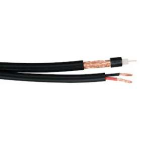 COAXIAL SIAMOIS RG59 B/U+POWER 2X0,75 C100M|Fils & cables conectis speciaux-FCSRG59S275C1