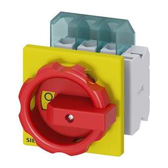 Inter- sect.3LD, Interrupteur arrêt urgence, 3 poles, Iu:25 A|Siemens Industries et Infrastructures-SIE3LD2103-1TP53