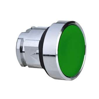 Harmony XB4 - tête bouton pousser-pousser - D22 - vert|Schneider Electric-SCHZB4BH03