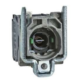 Harmony XB4 - corps bouton poussoir lumineux BA9s - 2F - 250V max - vis étrier|Schneider Electric-SCHZB4BW063