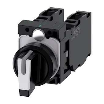 COMMUT. MANETTE, IO II, NOIR, BLANC|Siemens Industries et Infrastructures-SIE3SU1100-2BM60-1LA0