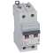 Disjoncteur DX³6000 10kA arrivée haute/départ bas vis 2P 0,5A courbe D - 2 mod|Legrand-LEG408007