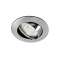 LUNAR 50-12 - Encastré GU5,3, rond, basculant, nickel, lampe non incl.