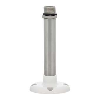 TWS KIT SS: pied de fixation avec prolongation grise en acier inoxydable 10cm|Sirena-ENA27765